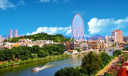 中山摩天轮图片 中山摩天轮图片