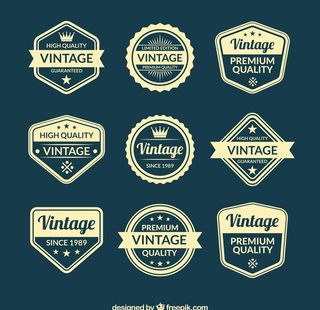 欧式徽章纹样图片