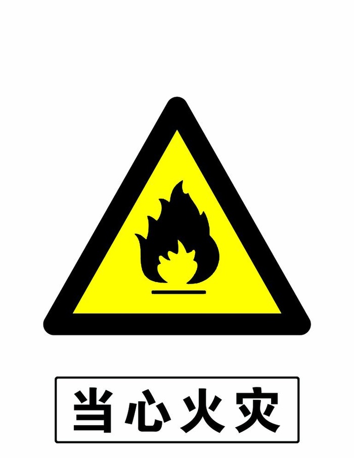 当心火灾图片(3543x4724)psd模版下载