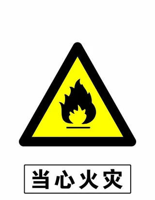 当心火灾图片
