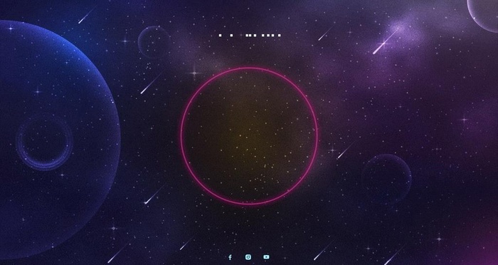 炫丽宇宙太空海报   图片