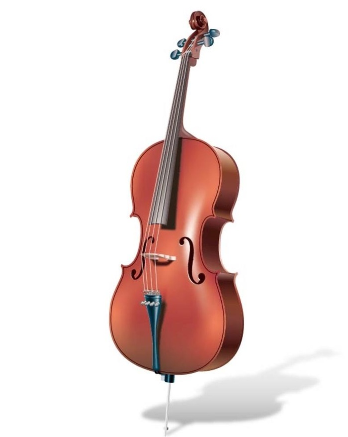 小提琴矢量素材图片