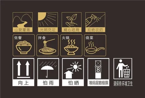 外包装图标 纸箱图标 食品图标图片