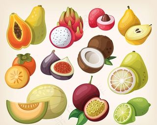 卡通水果图片