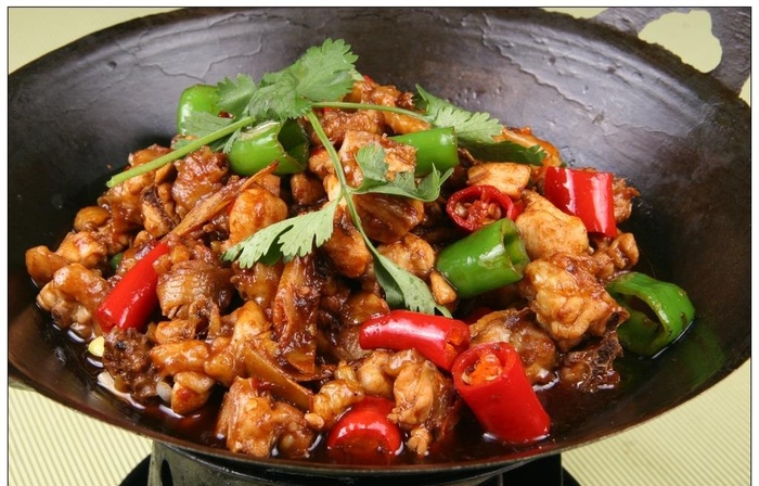 干锅酱香鸡图片