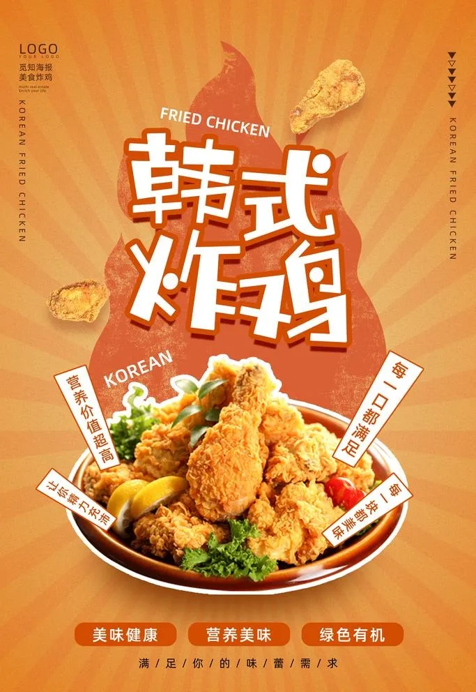 炸鸡图片(3543x5315)psd模版下载