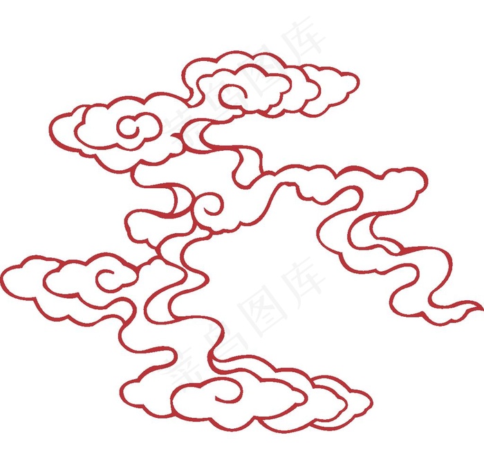 祥云矢量图图片