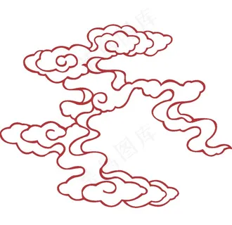 祥云矢量图图片