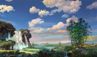 日系动漫背景图片