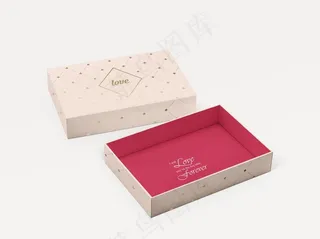 各种盒子样机图片