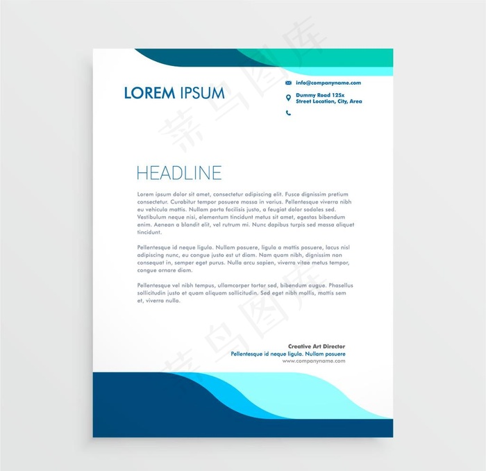 制度牌 商务信纸 宣传单图片