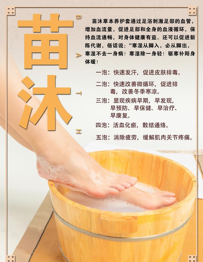 苗源世家 苗沐熏蒸 苗沐泡脚图片(1000x10000)psd模版下载