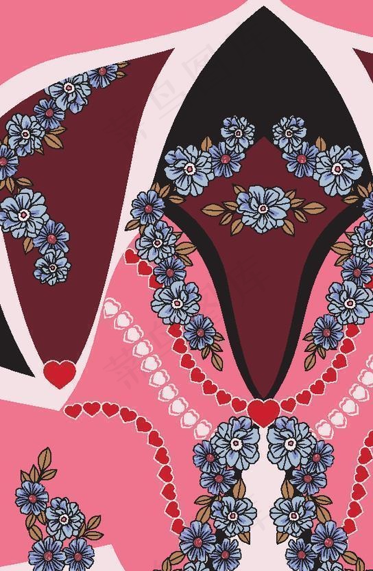 花朵 花卉 欧美印花 各种花图片