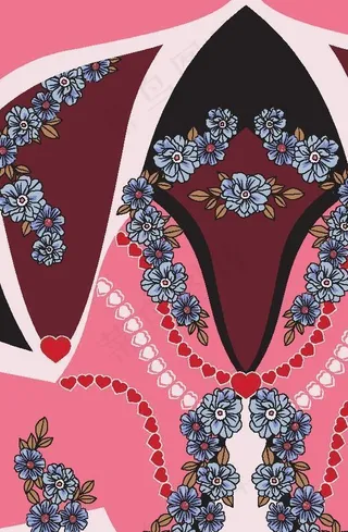 花朵 花卉 欧美印花 各种花图片