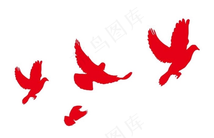 矢量鸽子图片cdr矢量模版下载