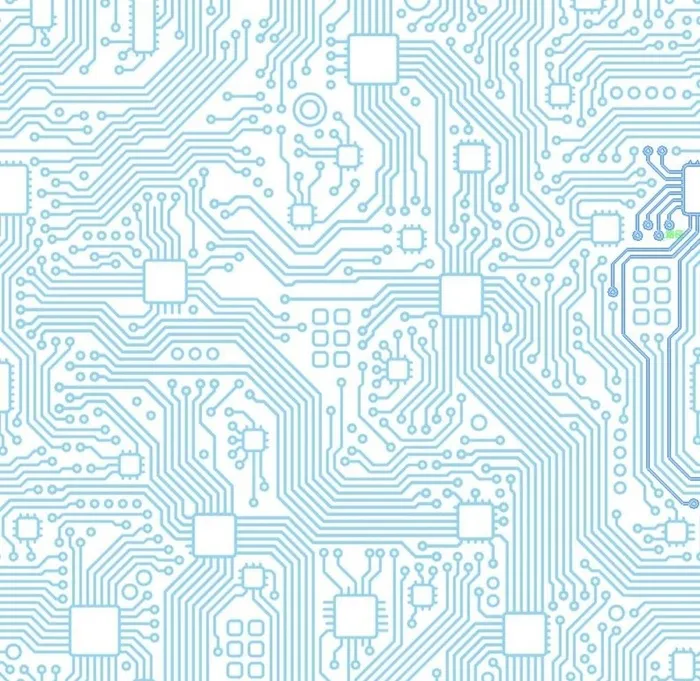 集成电路矢量素材图片ai矢量模版下载