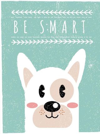 矢量可爱宠物狗狗图片