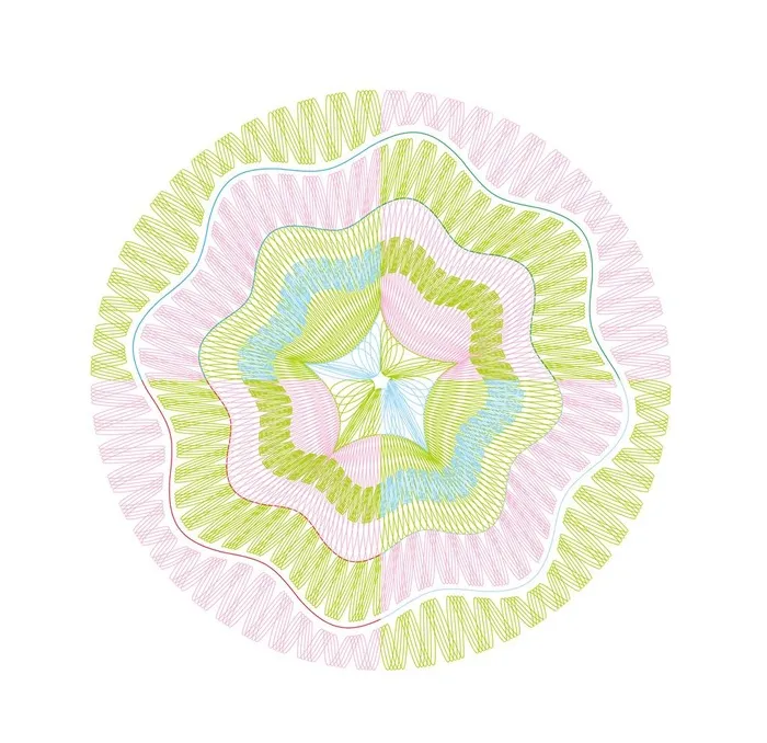 防伪花纹图片