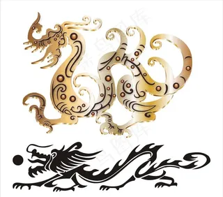 矢量龙图片