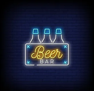 餐吧酒吧霓虹灯LOGO图片 餐吧酒吧霓虹灯LOGO图片