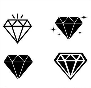 钻石矢量图图片