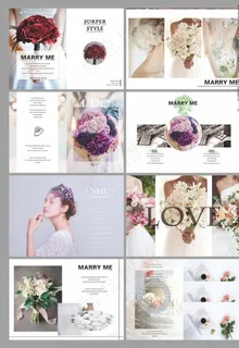 结婚画册图片
