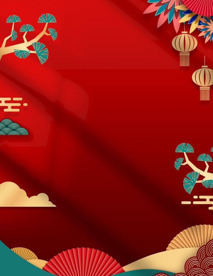 红色背景图片