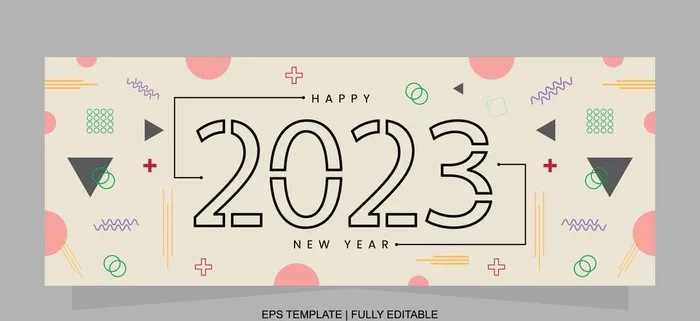 2023背景图片ai矢量模版下载