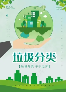 垃圾分类宣传海报图片