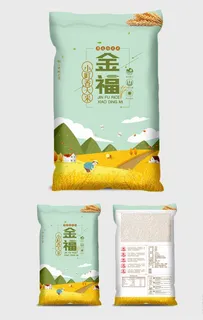 大米包装袋图片