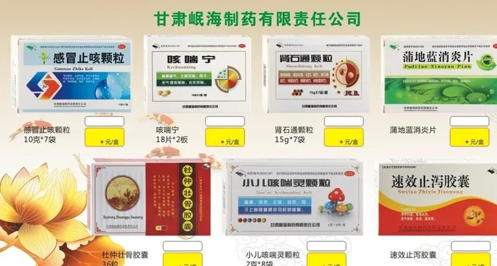 甘肃岷海制药图片cdr矢量模版下载