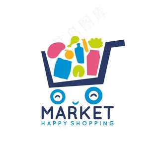 超市logo模板图片