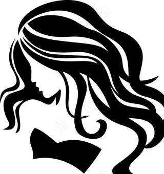 卡通时尚美女发型图片