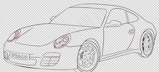 线条汽车图片