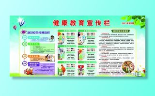 健康教育宣传栏图片