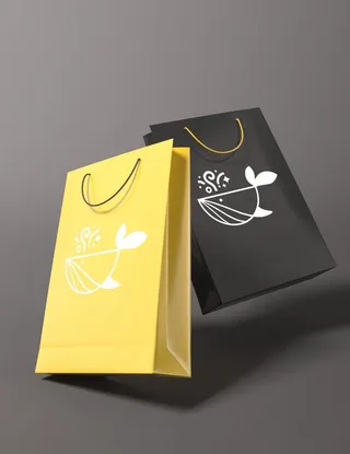 购物袋样机图片