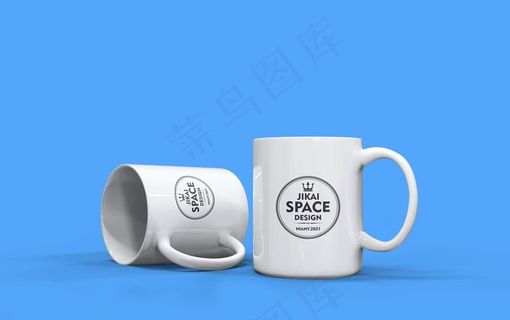 马克杯样机PSD样机素材图片