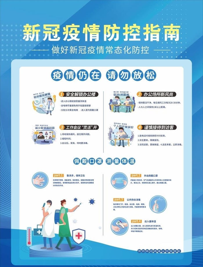 疫情防控指南图片