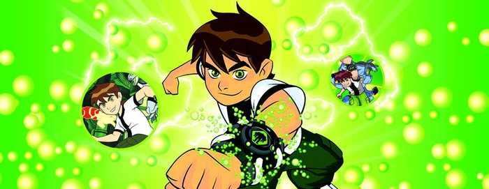 地球保卫者,奔十BEN10,中性本本,唯美,封面(2541x1065)psd模版下载