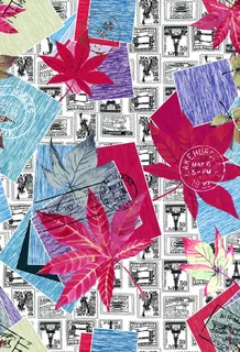 大牌邮票枫叶图片