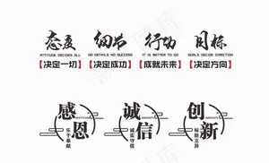 企业文化墙图片