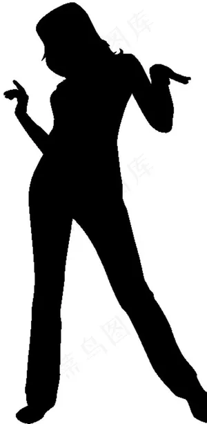 唱歌跳舞剪影图片 唱歌跳舞剪影图片