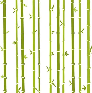 卡通循环竹子背景底纹图片