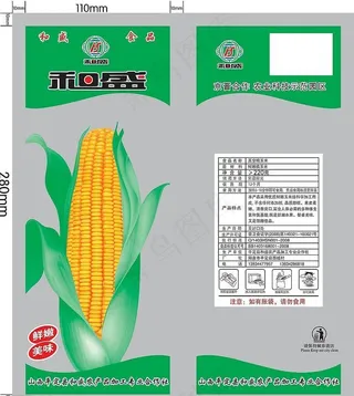 玉米包装袋图片