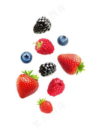 草莓 树莓 蓝莓 葡萄 桑葚图片