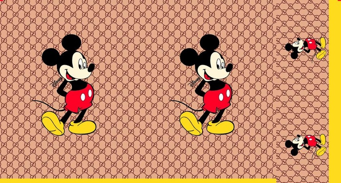 大牌 古琦 米老鼠回位图片