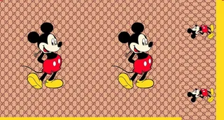 大牌 古琦 米老鼠回位图片