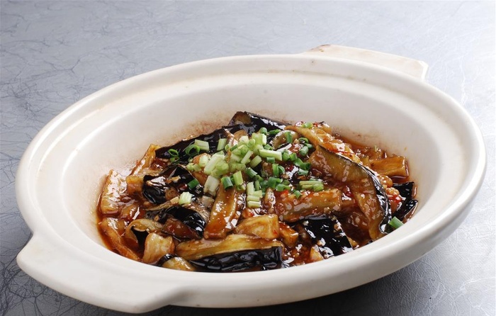 鱼香茄子煲图片
