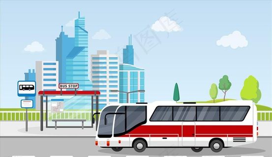 城市巴士图片