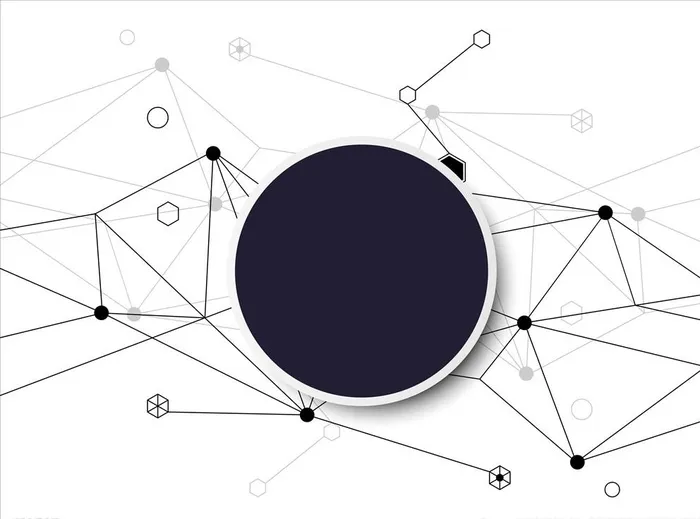 科技背景图片ai矢量模版下载